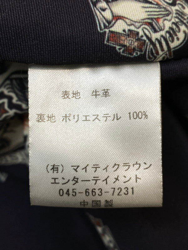 【現状渡し品】【メンズ】 Subciety サブサエティ ×NINE RULAZ LINE ナインルーラーズライン 別注 コラボ SINGLE RIDERS JACKET シングルライダースジャケット アウター レザージャケット 142-260126-SH-11-min サイズ：S カラー：ブラック 万代Net店