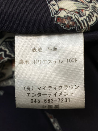 【現状渡し品】【メンズ】 Subciety サブサエティ ×NINE RULAZ LINE ナインルーラーズライン 別注 コラボ SINGLE RIDERS JACKET シングルライダースジャケット アウター レザージャケット 142-260126-SH-11-min サイズ：S カラー：ブラック 万代Net店