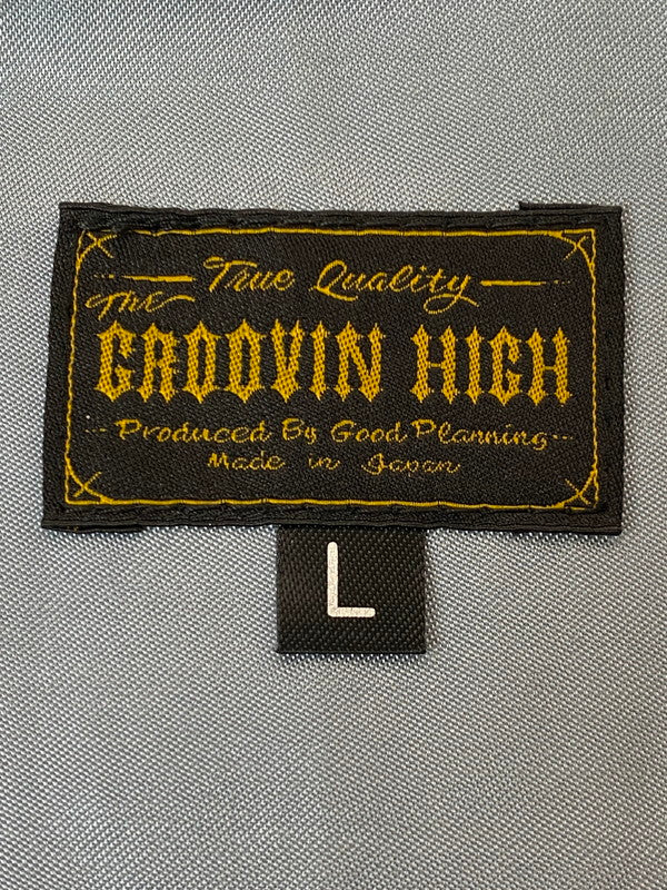 【中古品】【メンズ】 GROOVIN HIGH グルーヴィン ハイ CORDUROY ZEBRA JACKET コーデュロイ ゼブラ ジャケット メンズ アウター ボタンダウン 145-260116-em-19-min サイズ：L カラー：ブラック 万代Net店