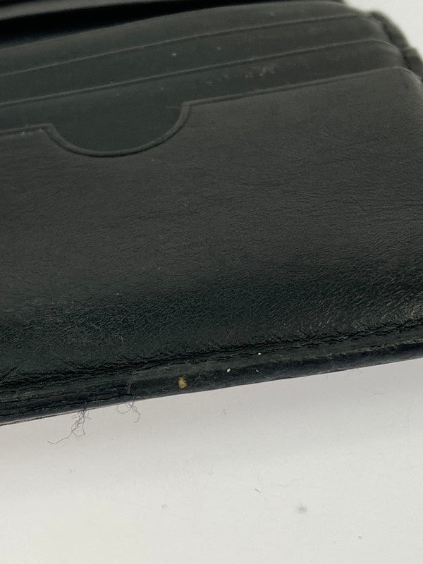 【中古品】【メンズ】 LOEWE ロエベ アナグラムロゴリピート 長財布 ロングウォレット アナグラム リピート ロゴ型押し レザー 181-260125-em-03-min カラー：ネイビー 万代Net店