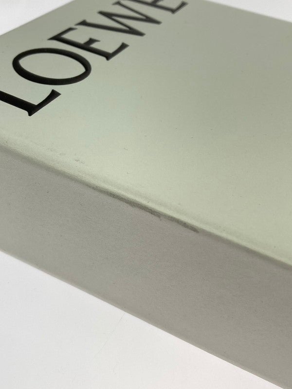 【中古品】【メンズ】 LOEWE ロエベ アナグラムロゴリピート 長財布 ロングウォレット アナグラム リピート ロゴ型押し レザー 181-260125-em-03-min カラー：ネイビー 万代Net店