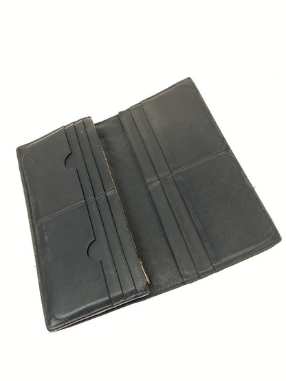【中古品】【メンズ】 LOEWE ロエベ アナグラムロゴリピート 長財布 ロングウォレット アナグラム リピート ロゴ型押し レザー 181-260125-em-03-min カラー：ネイビー 万代Net店