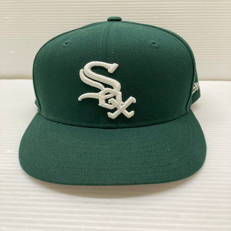 【中古品】【メンズ】 NEW ERA ニューエラ ROLEX SOX CAP ロレックス ソックス キャップ 帽子 メンズ ベースボールキャップ 185-260130-em-16-min サイズ：7 1/4 カラー：GREEN 万代Net店