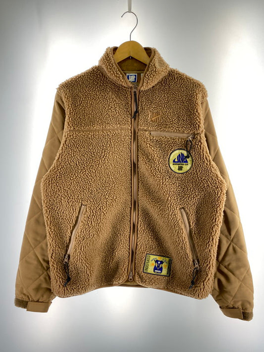 【中古品】【メンズ】 UNDEFEATED アンディフィーテッド 22AW SHERPA JACKET シェルパジャケット アウター フリースジャケット 142-260126-kk-03-min サイズ：M カラー：ブラウン 万代Net店