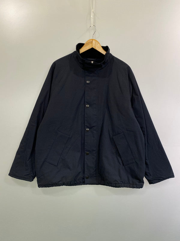 【中古品】【メンズ】 BARBOUR バブアー TRANSPORT STANDCOLLAR 232MCAS075 ONLY ARK別注 トランスポート スタンドカラージャケット メンズ アウター 144-260116-em-18-min サイズ：42 カラー：ネイビー 万代Net店