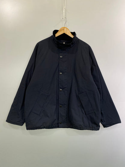 【中古品】【メンズ】 BARBOUR バブアー TRANSPORT STANDCOLLAR 232MCAS075 ONLY ARK別注 トランスポート スタンドカラージャケット メンズ アウター 144-260116-em-18-min サイズ：42 カラー：ネイビー 万代Net店