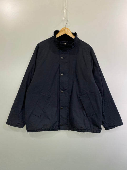 【中古品】【メンズ】 BARBOUR バブアー TRANSPORT STANDCOLLAR 232MCAS075 ONLY ARK別注 トランスポート スタンドカラージャケット メンズ アウター 144-260116-em-18-min サイズ：42 カラー：ネイビー 万代Net店