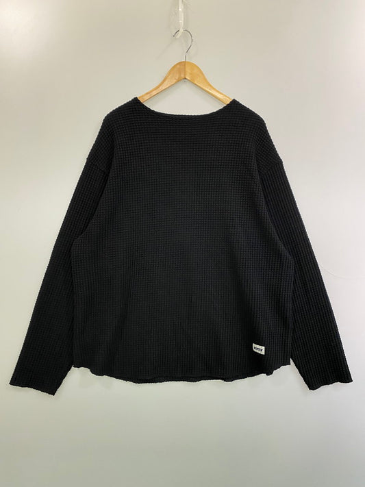 【中古品】【メンズ】 RADIALL ラディアル RAD-24SS-CUT003 BOAT NECK T-SHIRT L S ボートネック ティーシャツ 142-260114-zi-08-min サイズ：XL カラー：ブラック 万代Net店
