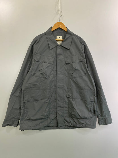 【中古品】【メンズ】 SNOW PEAK スノーピーク UP-JK-25SU702 URBAN RESEARCH DOORS別注 NYLON TUSSAH BLOUSON ナイロン タッサー ブルゾン 144-260114-zi-09-min サイズ：XL カラー：グレー 万代Net店