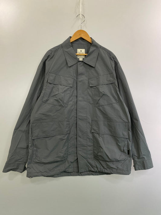 【中古品】【メンズ】 SNOW PEAK スノーピーク UP-JK-25SU702 URBAN RESEARCH DOORS別注 NYLON TUSSAH BLOUSON ナイロン タッサー ブルゾン 144-260114-zi-09-min サイズ：XL カラー：グレー 万代Net店