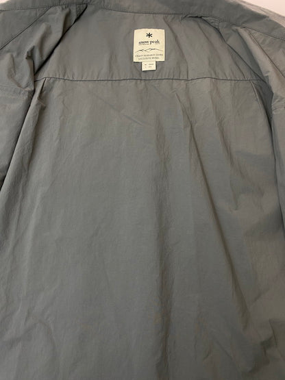 【中古品】【メンズ】 SNOW PEAK スノーピーク UP-JK-25SU702 URBAN RESEARCH DOORS別注 NYLON TUSSAH BLOUSON ナイロン タッサー ブルゾン 144-260114-zi-09-min サイズ：XL カラー：グレー 万代Net店