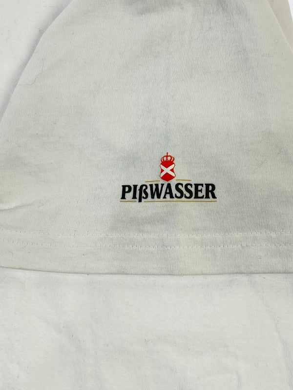 【中古品】【メンズ】 EXODUS エクソダス PISWASSER T SHIRT 半袖Tシャツ トップス 142-260129-zi-02-min サイズ：XL カラー：ホワイト 万代Net店