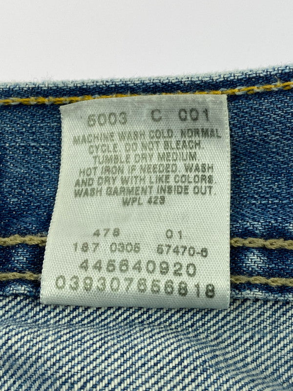 【中古品】【メンズ】 Levi's リーバイス 00'S SILVER TAB TRUE STRAIGHT DENIM PANTS デニムパンツ 157-260331-zi-49-min サイズ：Ｗ38L32 カラー：インディゴ 万代Net店