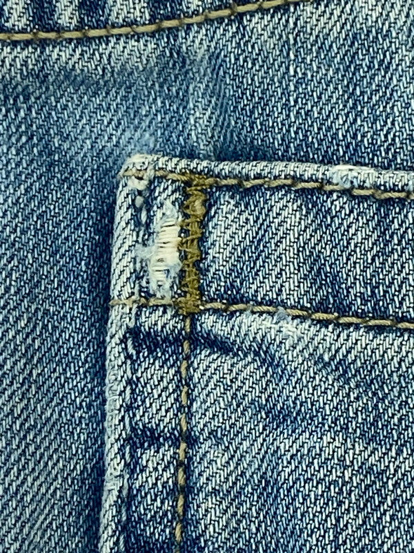 【中古品】【メンズ】 Levi's リーバイス 00'S SILVER TAB TRUE STRAIGHT DENIM PANTS デニムパンツ 157-260331-zi-49-min サイズ：Ｗ38L32 カラー：インディゴ 万代Net店