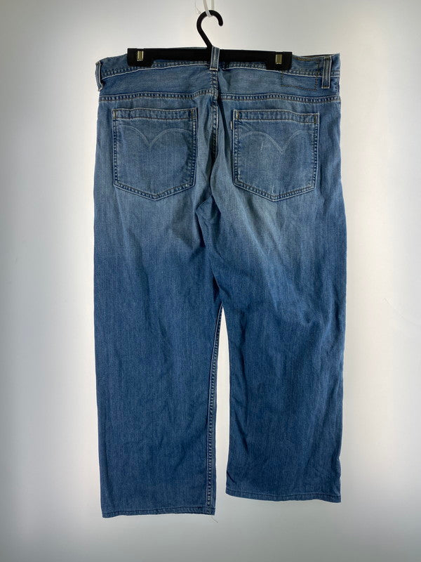 【中古品】【メンズ】 Levi's リーバイス 00'S SILVER TAB TRUE STRAIGHT DENIM PANTS デニムパンツ 157-260331-zi-49-min サイズ：Ｗ38L32 カラー：インディゴ 万代Net店