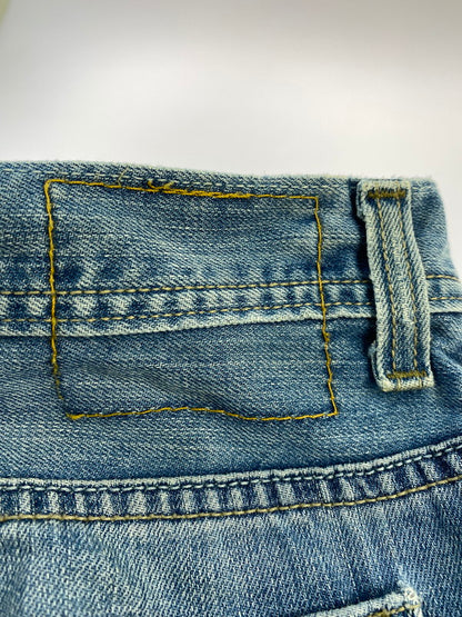 【中古品】【メンズ】 Levi's リーバイス 00'S SILVER TAB TRUE STRAIGHT DENIM PANTS デニムパンツ 157-260331-zi-49-min サイズ：Ｗ38L32 カラー：インディゴ 万代Net店