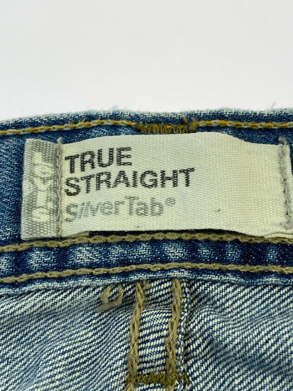 【中古品】【メンズ】 Levi's リーバイス 00'S SILVER TAB TRUE STRAIGHT DENIM PANTS デニムパンツ 157-260331-zi-49-min サイズ：Ｗ38L32 カラー：インディゴ 万代Net店