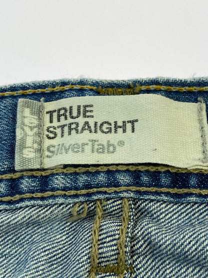 【中古品】【メンズ】 Levi's リーバイス 00'S SILVER TAB TRUE STRAIGHT DENIM PANTS デニムパンツ 157-260331-zi-49-min サイズ：Ｗ38L32 カラー：インディゴ 万代Net店