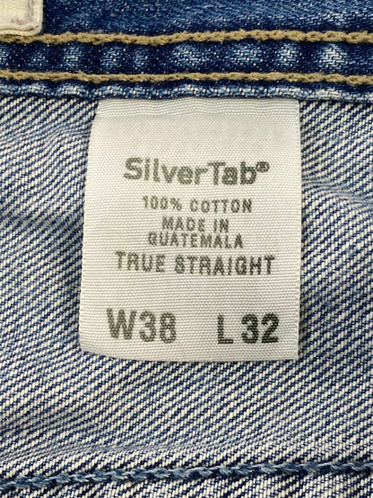 【中古品】【メンズ】 Levi's リーバイス 00'S SILVER TAB TRUE STRAIGHT DENIM PANTS デニムパンツ 157-260331-zi-49-min サイズ：Ｗ38L32 カラー：インディゴ 万代Net店