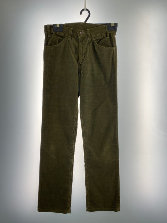 【中古品】【メンズ】 LEVI'S リーバイス 70-80'S 519 CORDUROY PANTS 70-80年代 コーデュロイパンツ ボトムス 157-260724-hu-47-min サイズ：タグ印字消えのため不明 カラー：カーキ系 万代Net店