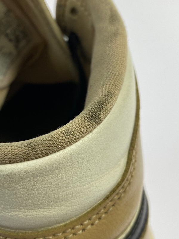 【中古品】【メンズ/レディース】 NIKE ナイキ BQ6472-103 WOMEN'S AIR JORDAN 1 MID DESERT 靴 シューズ スニーカー SNEAKERS 160-260114-zi-60-min サイズ：25cm カラー：ベージュ/ホワイト 万代Net店