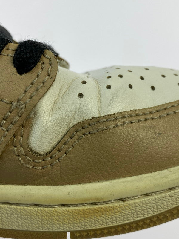 【中古品】【メンズ/レディース】 NIKE ナイキ BQ6472-103 WOMEN'S AIR JORDAN 1 MID DESERT 靴 シューズ スニーカー SNEAKERS 160-260114-zi-60-min サイズ：25cm カラー：ベージュ/ホワイト 万代Net店