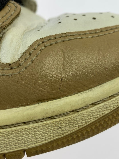 【中古品】【メンズ/レディース】 NIKE ナイキ BQ6472-103 WOMEN'S AIR JORDAN 1 MID DESERT 靴 シューズ スニーカー SNEAKERS 160-260114-zi-60-min サイズ：25cm カラー：ベージュ/ホワイト 万代Net店