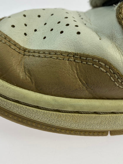 【中古品】【メンズ/レディース】 NIKE ナイキ BQ6472-103 WOMEN'S AIR JORDAN 1 MID DESERT 靴 シューズ スニーカー SNEAKERS 160-260114-zi-60-min サイズ：25cm カラー：ベージュ/ホワイト 万代Net店