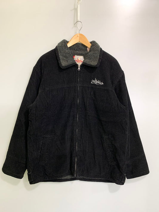 【中古品】【メンズ】 TRIBAL STREET WEAR トライバルストリートウェア コーデュロイボアジャケット アウター 146-260120-AS-4-min サイズ：L カラー：ブラック 万代Net店