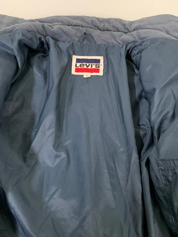 【中古品】【メンズ】 Levi's リーバイス SKI JACKET 70-80's スキー ジャケット 70年代 80年代 ウィンタースポーツ 防寒 メンズ アウター 146-260116-em-32-min サイズ：M カラー：ネイビー/レッド/グレー 万代Net店