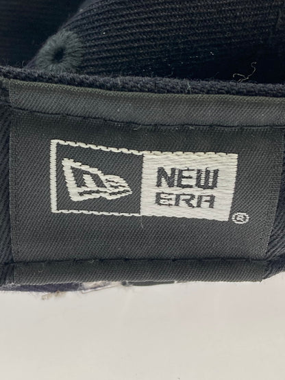 【中古品】【メンズ】 YOHJI YAMAMOTO POUR HOMME ヨウジヤマモト × NEW ERA ニューエラ LOGO CAP ロゴ キャップ 帽子 185-260125-em-14-min サイズ：7 1/8 カラー：ネイビー 万代Net店