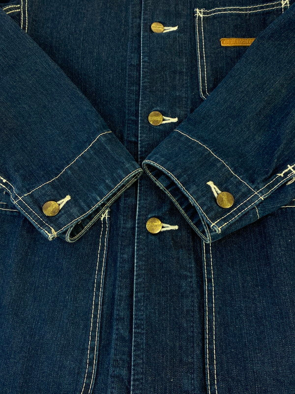 【中古品】【メンズ】 CORE FIGHTER コアファイター DENIM COVERALL デニム カバーオール メンズ アウター デニムジャケット 145-260318-em-45-min サイズ：M カラー：インディゴブルー 万代Net店