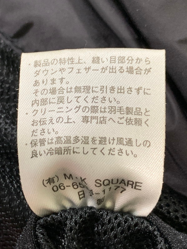 【中古品】【メンズ】 NANGA ナンガ × MANUAL ALPHABET マニュアル アルファベット PCU DOWN JACKET ダウンジャケットアウター 144-260114-zi-38-min サイズ：1 カラー：ブラック 万代Net店