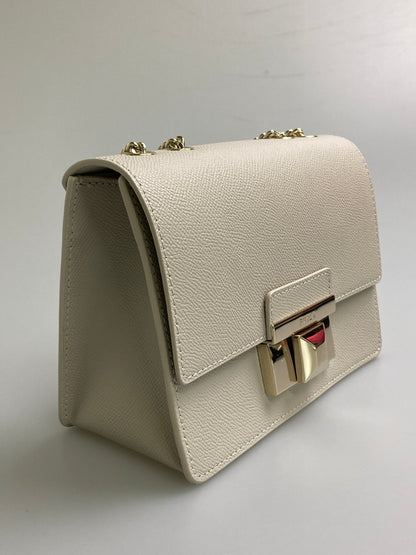 【中古美品】【レディース】 Furla フルラ VENERE MINI CROSSBODY BAG ヴェネレ ミニ クロスバッグ ショルダーバッグ カバン 188-260123-jt-04-min カラー：グレージュ 万代Net店