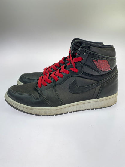 【現状渡し品】【メンズ】 NIKE ナイキ 555088-060 AIR JORDAN 1 RETRO HIGH OG 靴 シューズ スニーカー SNEAKERS 160-260114-zi-57-min サイズ：27cm カラー：BLACK/METALIC SILVER/GYM RED 万代Net店