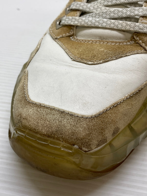 【現状渡し品】【メンズ】 JIMMY CHOO ジミーチュウ DIAMOND M SNEAKER ダイアモンド スニーカー 靴 183-260127-jt-15-min サイズ：41 カラー：ホワイト 万代Net店