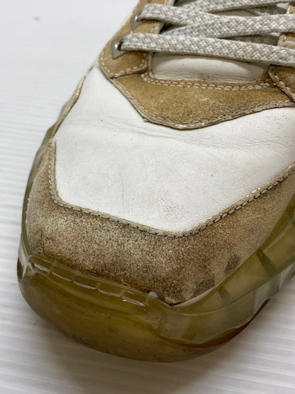 【現状渡し品】【メンズ】 JIMMY CHOO ジミーチュウ DIAMOND M SNEAKER ダイアモンド スニーカー 靴 183-260127-jt-15-min サイズ：41 カラー：ホワイト 万代Net店