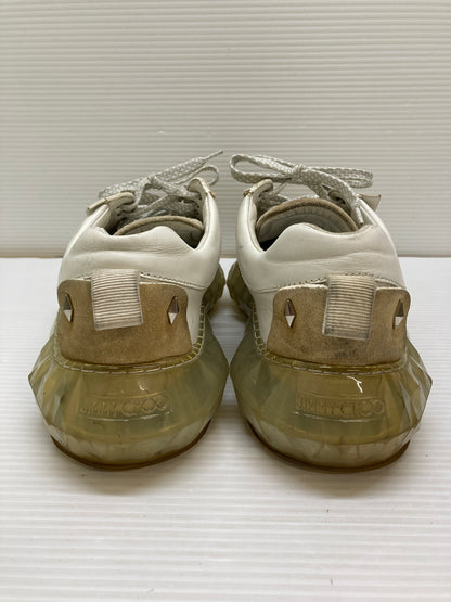 【現状渡し品】【メンズ】 JIMMY CHOO ジミーチュウ DIAMOND M SNEAKER ダイアモンド スニーカー 靴 183-260127-jt-15-min サイズ：41 カラー：ホワイト 万代Net店