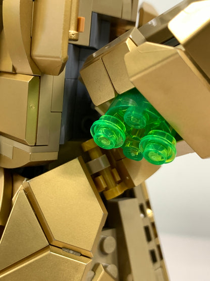 【現状渡し品】 レゴ マーベル インフィニティ コレクタブルビルディングキット サノス 右手ガントレット インフィニティストーン付き レゴ組み済み 055-260918-em-06-min 万代Net店