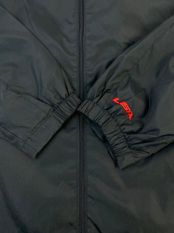【中古品】【メンズ】 ALTEREGO オルターエゴ × LISA VIXI リサ ヴィクシー TRACK JACKET トラック ジャケット ジップアップ メンズ じゃんぱー 142-260318-em-38-min サイズ：L カラー：ブラック/ホワイト 万代Net店