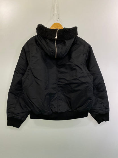 【中古品】【メンズ】 CARHARTT WIP カーハートダブリューアイピー I035309 HOODED OLTERA BOMBER フーデッド オルテラ ボンバー 142-260114-zi-06-min サイズ：M カラー：ブラック 万代Net店