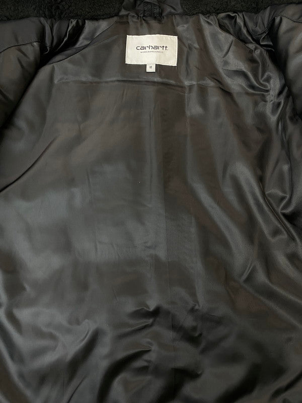 【中古品】【メンズ】 CARHARTT WIP カーハートダブリューアイピー I035309 HOODED OLTERA BOMBER フーデッド オルテラ ボンバー 142-260114-zi-06-min サイズ：M カラー：ブラック 万代Net店