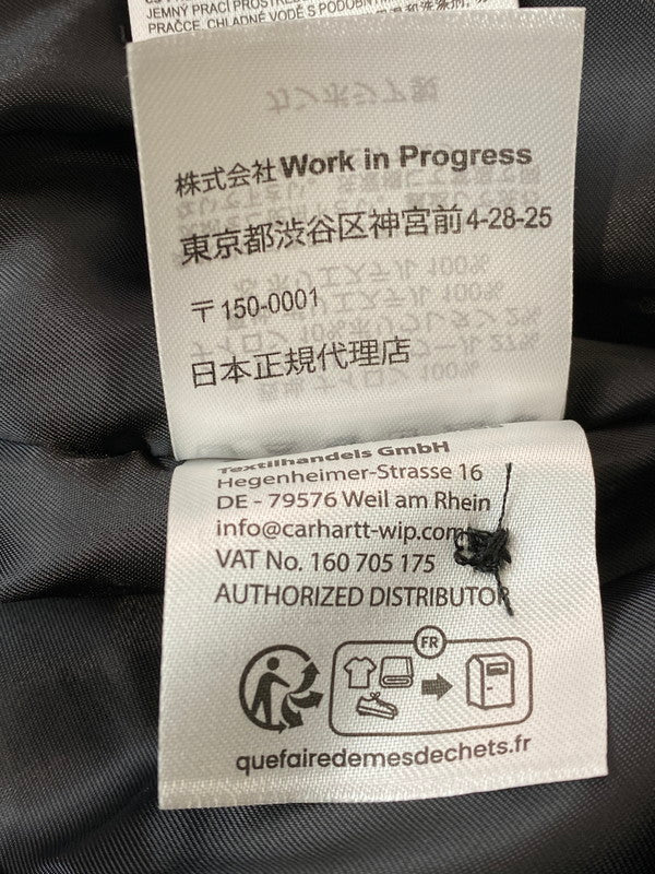 【中古品】【メンズ】 CARHARTT WIP カーハートダブリューアイピー I035309 HOODED OLTERA BOMBER フーデッド オルテラ ボンバー 142-260114-zi-06-min サイズ：M カラー：ブラック 万代Net店