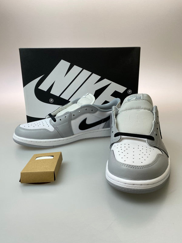 【中古美品】【メンズ】 NIKE ナイキ AIR JORDAN 1 RETRO LOW OG BARONS CZ0790-110 エアジョーダン1 ロー バロンズ スニーカー 靴 160-260114-jt-08-min サイズ：US 11 29.0cm カラー：WHITE/BLACK-WOLF GREY 万代Net店