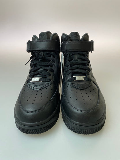【中古美品】【メンズ】 NIKE ナイキ × SUPREME シュプリーム AIR FORCE 1 MID FW24 FZ8784-001 エアフォース1 ミッド スニーカー 靴 160-260114-jt-11-min サイズ：US 9.5 27.5cm カラー：BLACK 万代Net店
