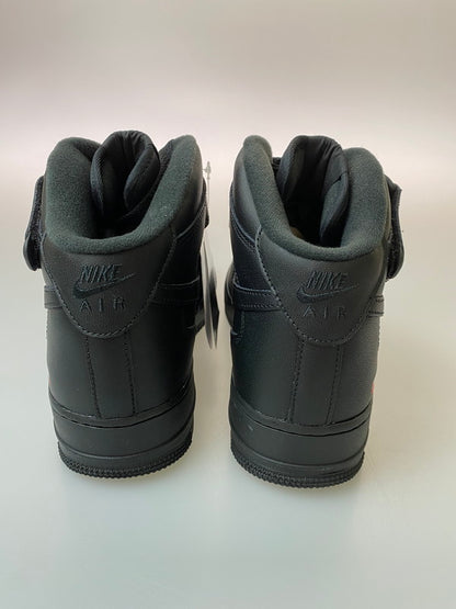 【中古美品】【メンズ】 NIKE ナイキ × SUPREME シュプリーム AIR FORCE 1 MID FW24 FZ8784-001 エアフォース1 ミッド スニーカー 靴 160-260114-jt-11-min サイズ：US 9.5 27.5cm カラー：BLACK 万代Net店