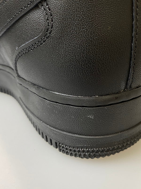 【中古美品】【メンズ】 NIKE ナイキ × SUPREME シュプリーム AIR FORCE 1 MID FW24 FZ8784-001 エアフォース1 ミッド スニーカー 靴 160-260114-jt-11-min サイズ：US 9.5 27.5cm カラー：BLACK 万代Net店