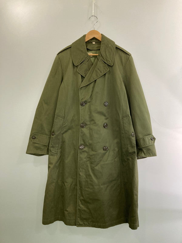 【中古品】【メンズ】 US.ARMY ユーエスアーミー 50's OVER COAT 55-0-1650-260 50年代 オーバーコート ヴィンテージ ミリタリー アウター 146-260327-SH-06-min サイズ：S カラー：オリーブグリーン 万代Net店