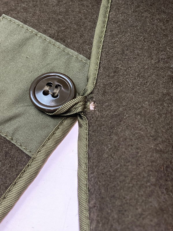 【中古品】【メンズ】 US.ARMY ユーエスアーミー 50's OVER COAT 55-0-1650-260 50年代 オーバーコート ヴィンテージ ミリタリー アウター 146-260327-SH-06-min サイズ：S カラー：オリーブグリーン 万代Net店