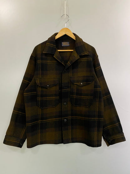 【現状渡し品】【メンズ】 PENDLETON ペンドルトン 60S WOOL SHIRT JACKET ウールシャツジャケット 146-260114-zi-53-min サイズ：M カラー：ブラウン系 万代Net店